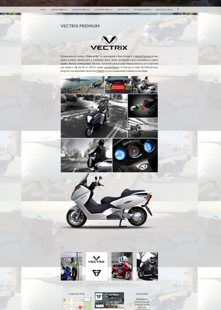 layout vectrix premium